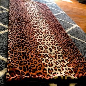 Cheetah print body pillow
